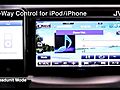 2 way Control for iPod iPhone on JVC  | BahVideo.com