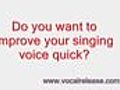 improve singing voice quick | BahVideo.com