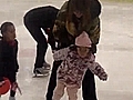 First Ice Skate Lesson 10-28-2009 part 4 | BahVideo.com