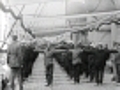 WWI Troops Embarkation and Charity Bazaars Sydney c1915 - Clip 2 On board the ship | BahVideo.com