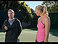 Maria Sharapova Plays Google Voice Tennis | BahVideo.com