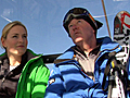 Skiing Downhill With Lindsey Vonn | BahVideo.com