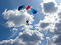 Strong winds take parachute competition to the  | BahVideo.com