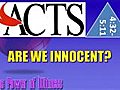 Are We Really Innocent Acts 4 33 - 5 11 | BahVideo.com
