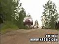 Wypadek na rajdzie Subaru  | BahVideo.com