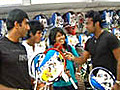 Leander Paes dons journo s hat | BahVideo.com