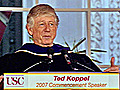 The USC 124th Annual Commencement with Address by Ted Koppel | BahVideo.com
