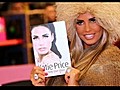 Katie Price wears furry hat for Asda book signing | BahVideo.com