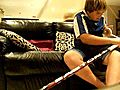 How i tape the knob of my hockey stick | BahVideo.com