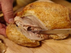 How to Cut Up a Cooked Chicken | BahVideo.com