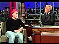 Bruce Willis on Late Show with David Letterman | BahVideo.com
