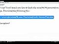 MSN password hack 360p flv | BahVideo.com