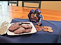 How to Make Hanukkah Chocolate Coin Cookies | BahVideo.com