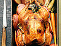 Lemon Tarragon Roast Chicken with Vegetables | BahVideo.com