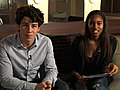 She s with the Band Damaris Lewis gets personal with Nick Jonas - Video from Modelinia | BahVideo.com