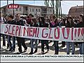 Protest Srba na Kosovu | BahVideo.com