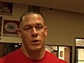 WrestleMania John Cena Trains for His Match  | BahVideo.com