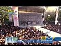 Beyonce Performs on Good Morning America 07 01 11 | BahVideo.com