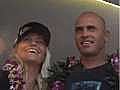 Surf legend Kelly Slater receives key to  | BahVideo.com