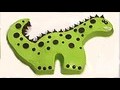 How to make a dinosaur birthday cake | BahVideo.com
