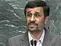 Ahmadinejad changes tone at U N  | BahVideo.com