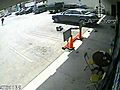 Caught On Tape - Thieves Drop Weed After Robbing Med Marijuana Store | BahVideo.com