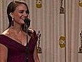 Video Oscar Winner Natalie Portman Talks About Baby Names in the Oscar Press Room | BahVideo.com