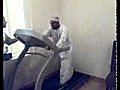 Arab on Treadmill | BahVideo.com