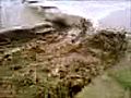 Water Breaks Road in Arvin | BahVideo.com