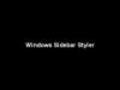 Windows Sidebar Styler | BahVideo.com