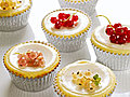 Cheesecake Cupcakes with Sour Cream Topping | BahVideo.com