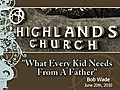 Sermon 6-20-10 Bob Wade | BahVideo.com