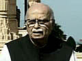 Uma Bharti accompanies Advani to Somnath temple | BahVideo.com