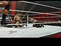 WWE Monday night RAW Tagteam action John  | BahVideo.com