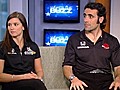 Danica Patrick Dario Franchitti Talk Indy 500 | BahVideo.com