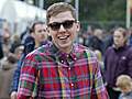 Professor Green does his thing at Glastonbury | BahVideo.com