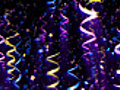 Streamers and confetti loop New Year s or  | BahVideo.com
