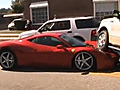 Dumbass Wrecks A Brand New Ferrari | BahVideo.com