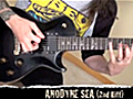 As I Lay Dying Anodyne Sea Guitar Lesson | BahVideo.com