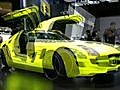 Mercedes-Benz SLS AMG E-Cell Concept | BahVideo.com