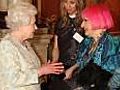 Top designers meet the Queen at Buckingham Palace | BahVideo.com