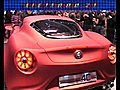 The new Alfa Romeo 4C at the Geneva Motor Show 2011 | BahVideo.com
