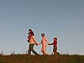 Walking Family Stock Footage | BahVideo.com