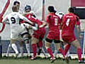 Jeder gegen jeden Massenschl gerei beim Rugby | BahVideo.com