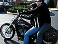 driving a motorcycle for the first time | BahVideo.com