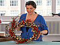 How To Make a Holiday Wreath | BahVideo.com