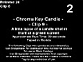 Stock Footage - Chroma Key Candle 2007  | BahVideo.com