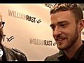 Justin Timberlake at William Rast | BahVideo.com