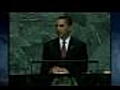 U S Needs Help Tackling Global Problems Obama Tells U N  | BahVideo.com