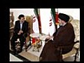 Nasrallah offers Israeli weapon to Ahmadinejad | BahVideo.com